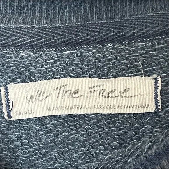 We The Free Camden Navy Sweatshirt - Picture 3 of 3